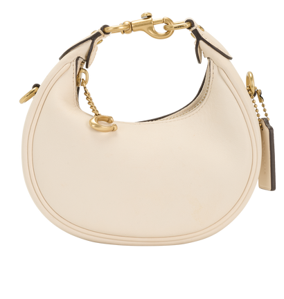 Jonie, &pound;120, Handbags, Cream, Leather, Front view
